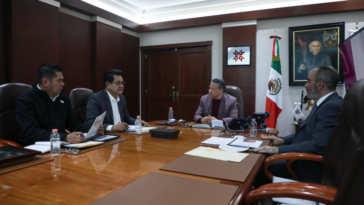 Menchaca presenta resultados operativos y mantiene coordinación permanente en seguridad