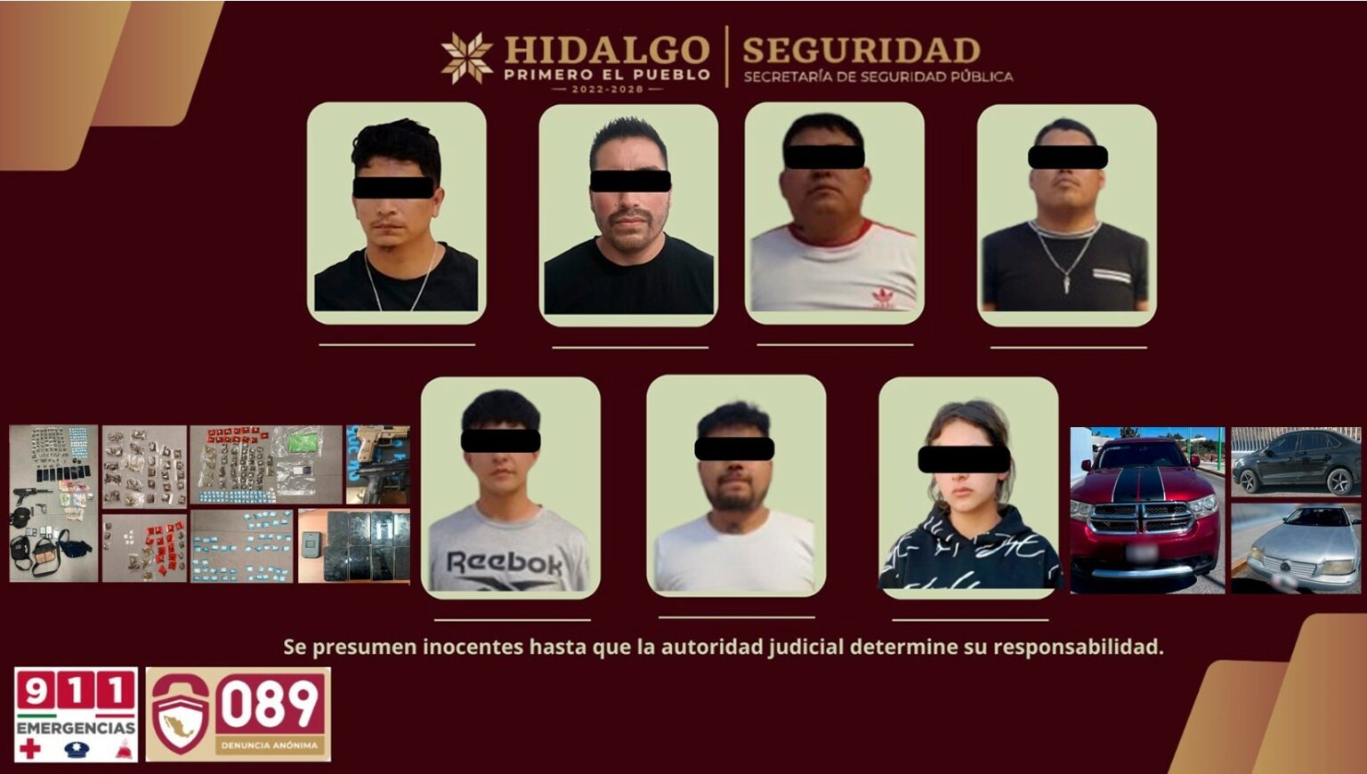 Caen 8 de la banda criminal de “Los Pepes”