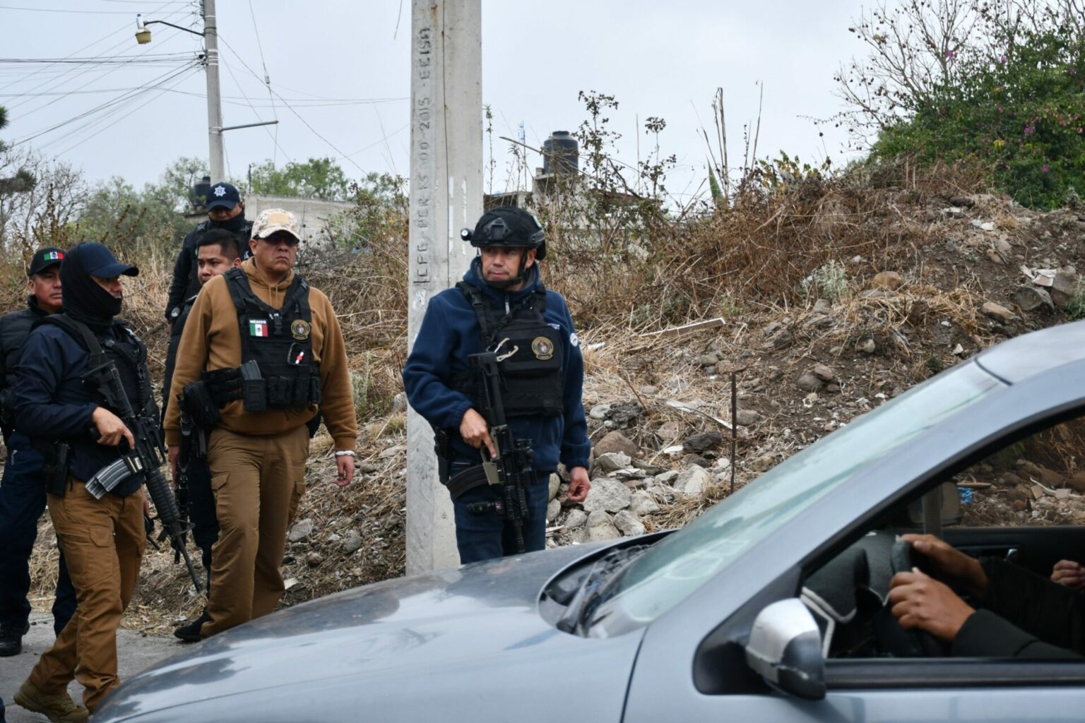 El operativo policiaco se mantiene en Tula de Allende