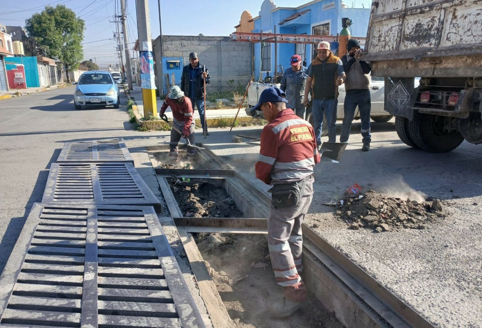 Desazolve permanente para evitar inundaciones