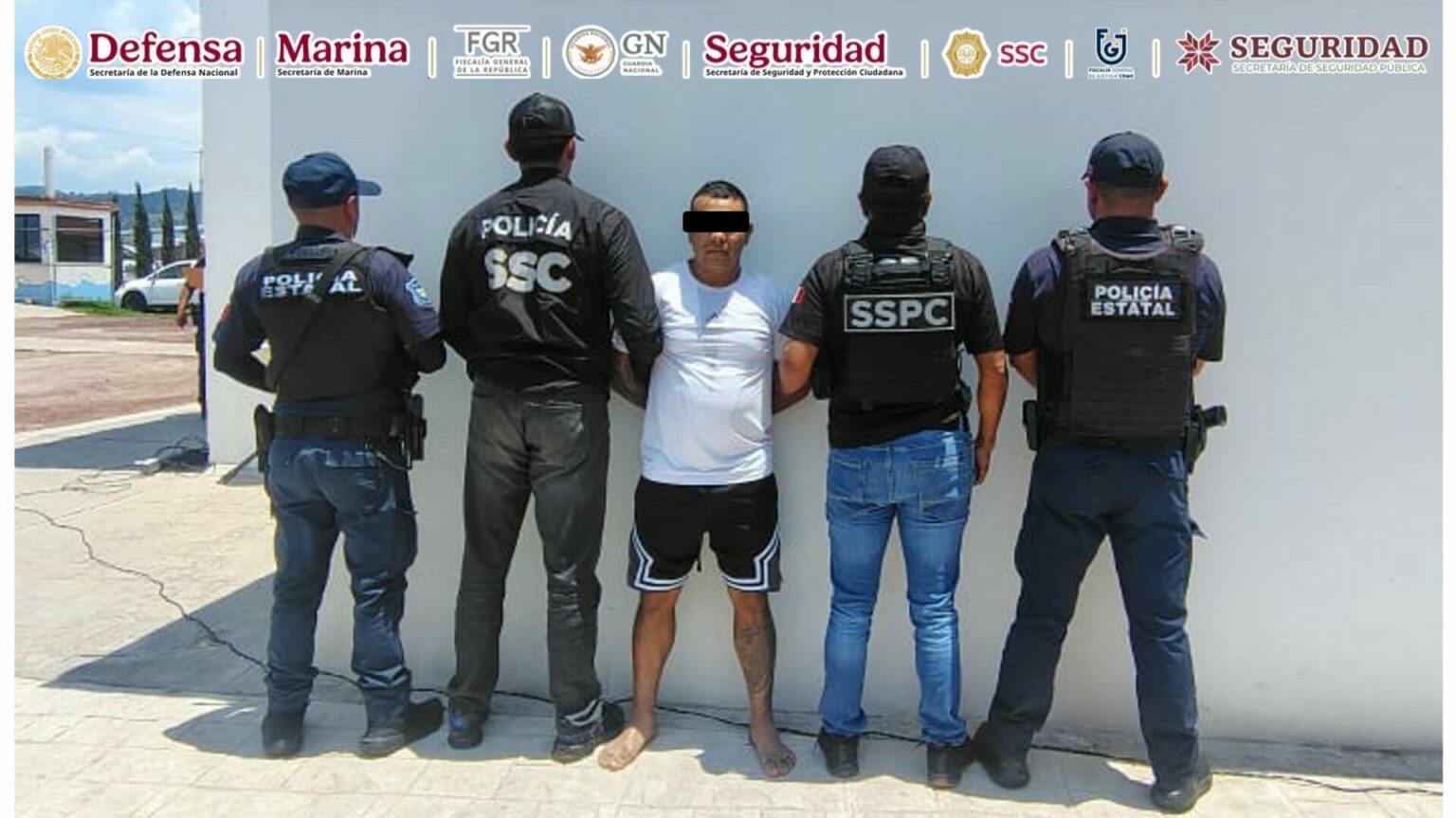 Capturan en Hidalgo a líder de una organización delictiva de CDMX