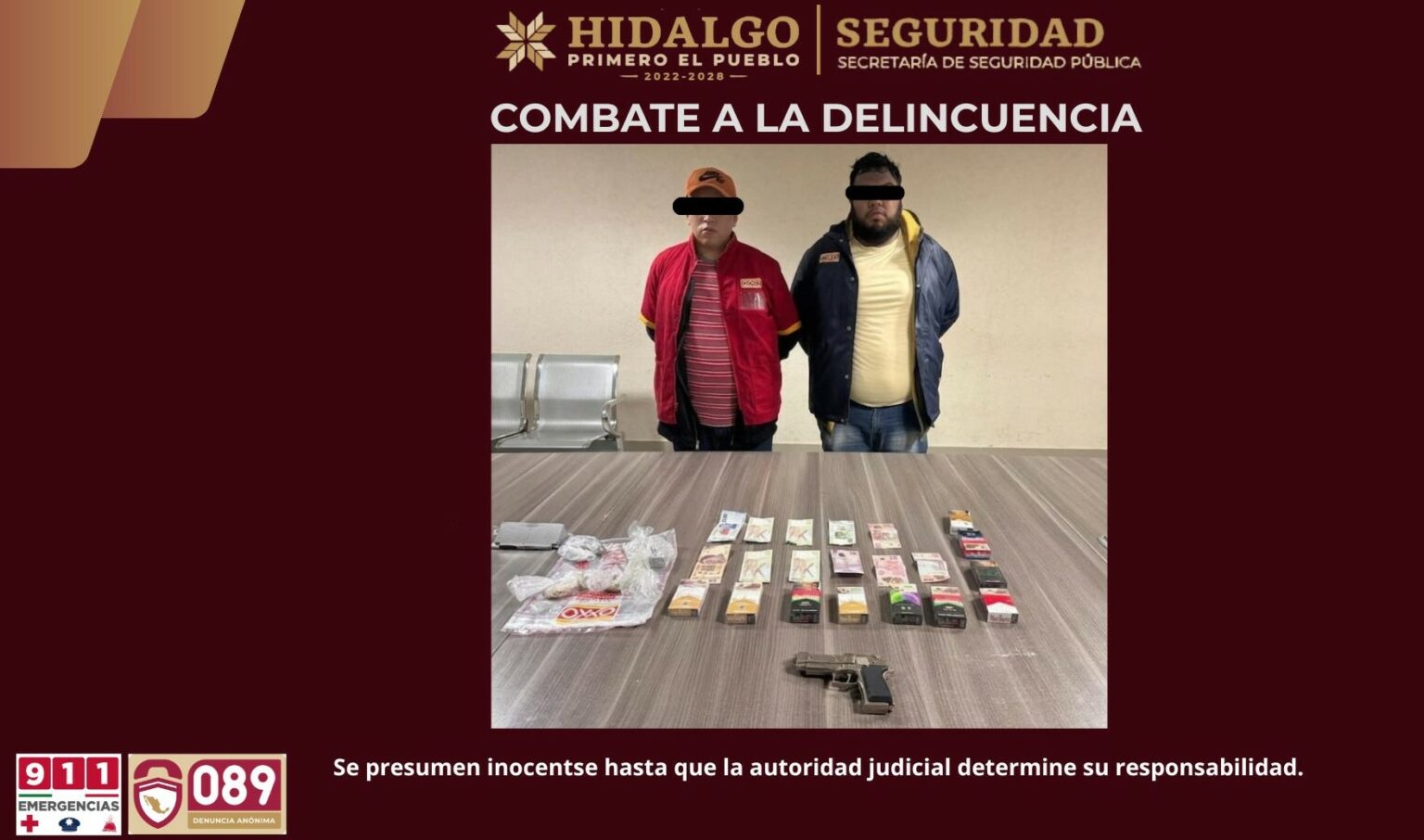 SSPH rescata a tres empleadas y asegura a tres falsos trabajadores en asalto a tienda
