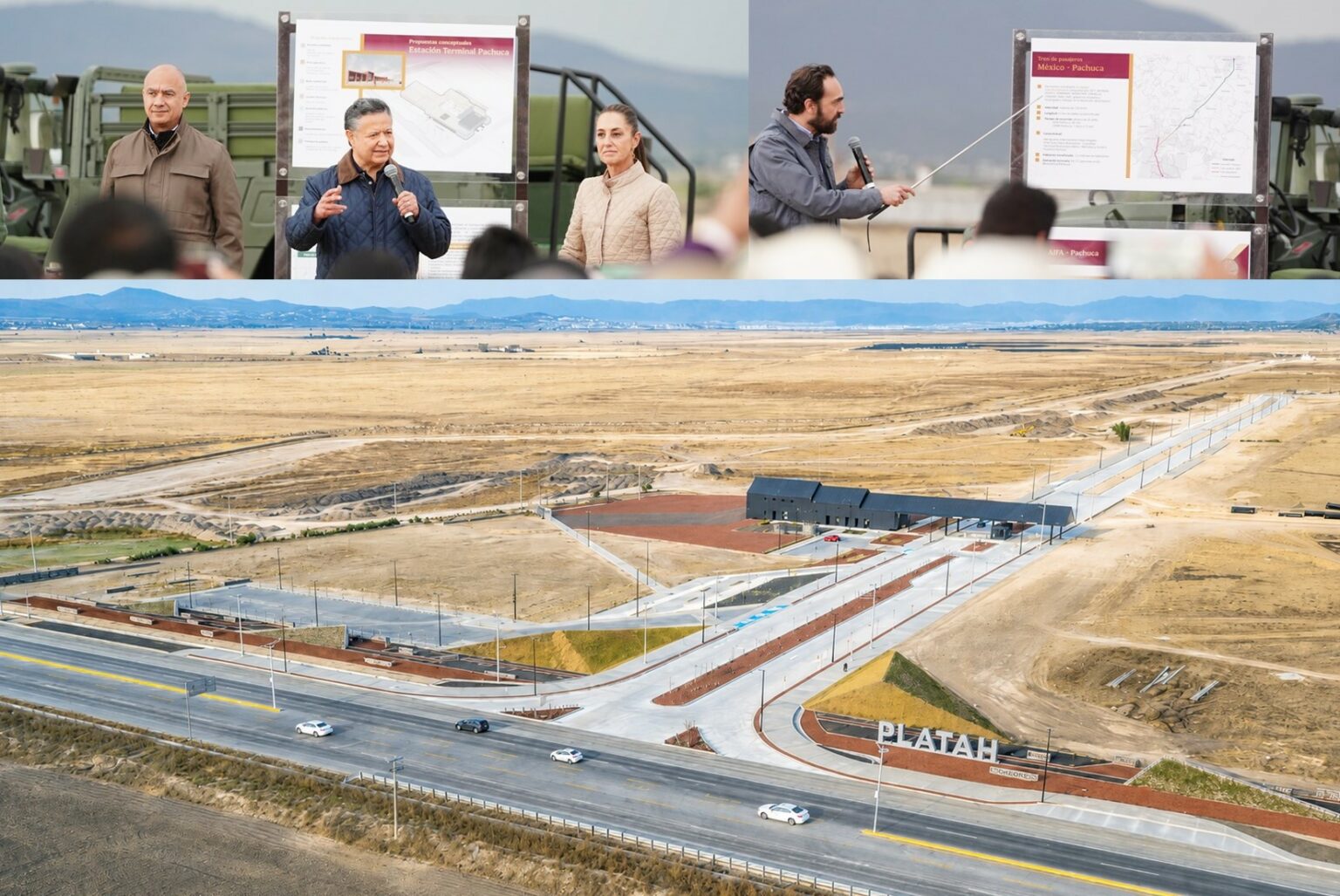 Prevén crecimiento del parque industrial PLATAH con el tren AIFA-Pachuca
