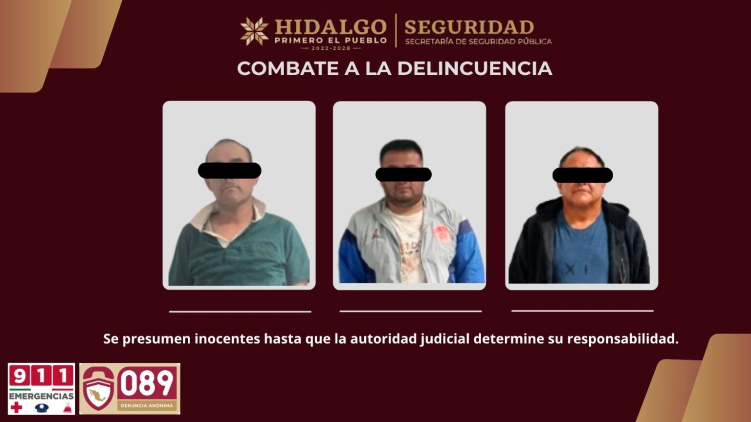 Capturan a los presuntos “montachoques” en la México-Pachuca