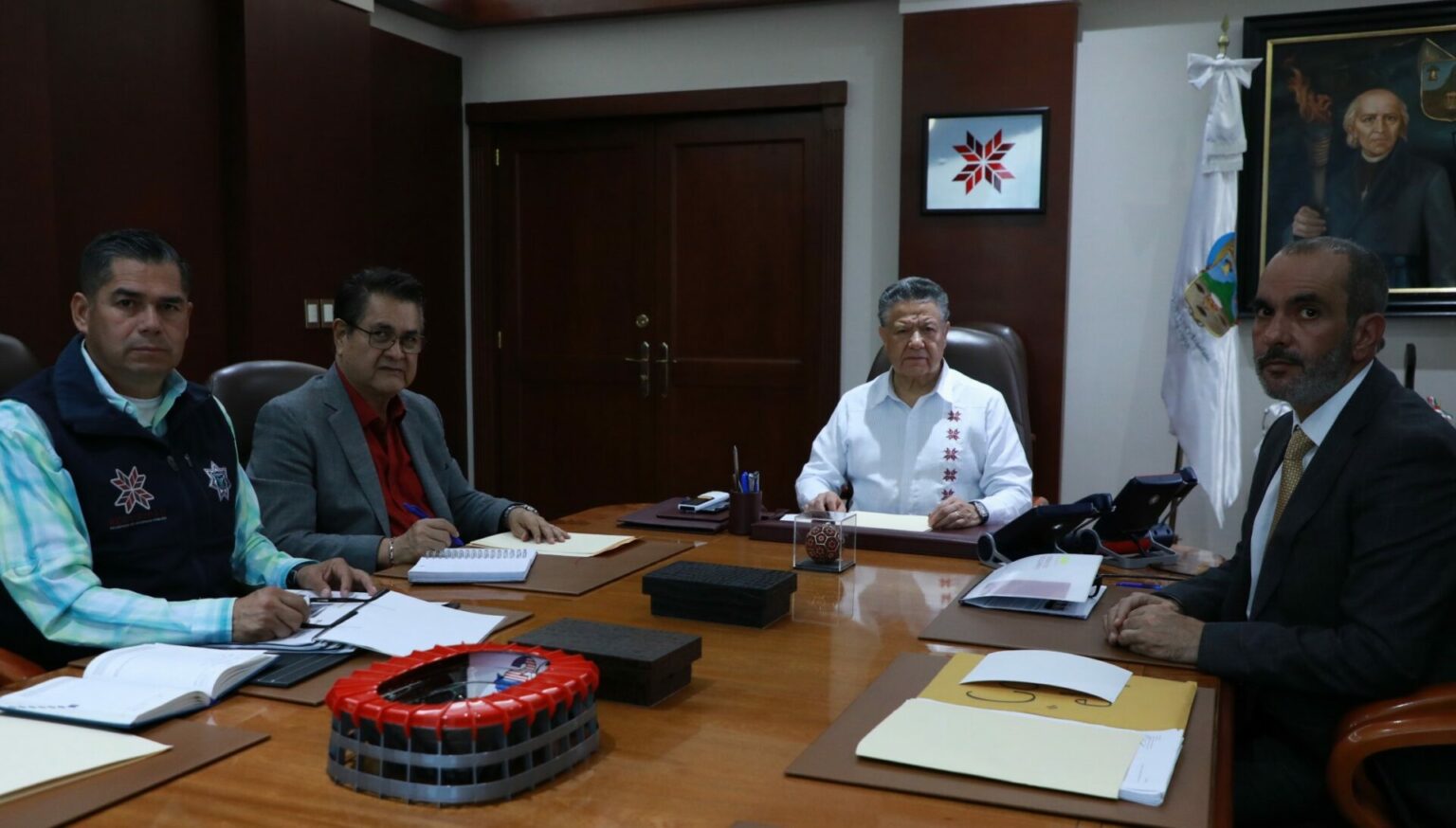 Gabinete de Seguridad destaca acciones de protección civil y combate al delito