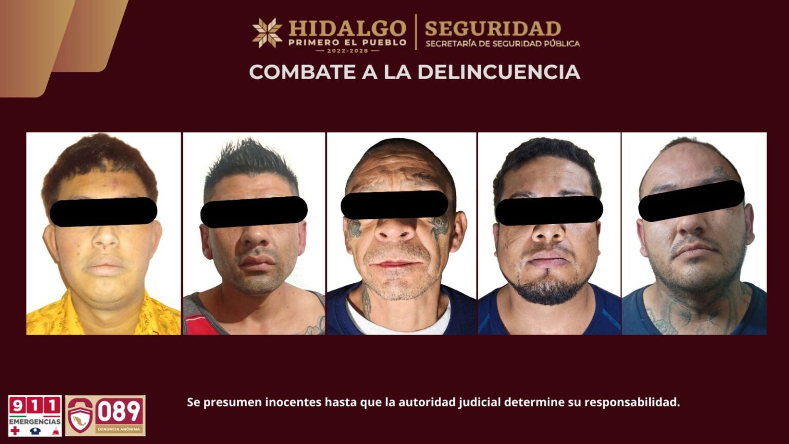Asegura SSPH más de mil 800 dosis de droga tras cateo en Mineral de la Reforma