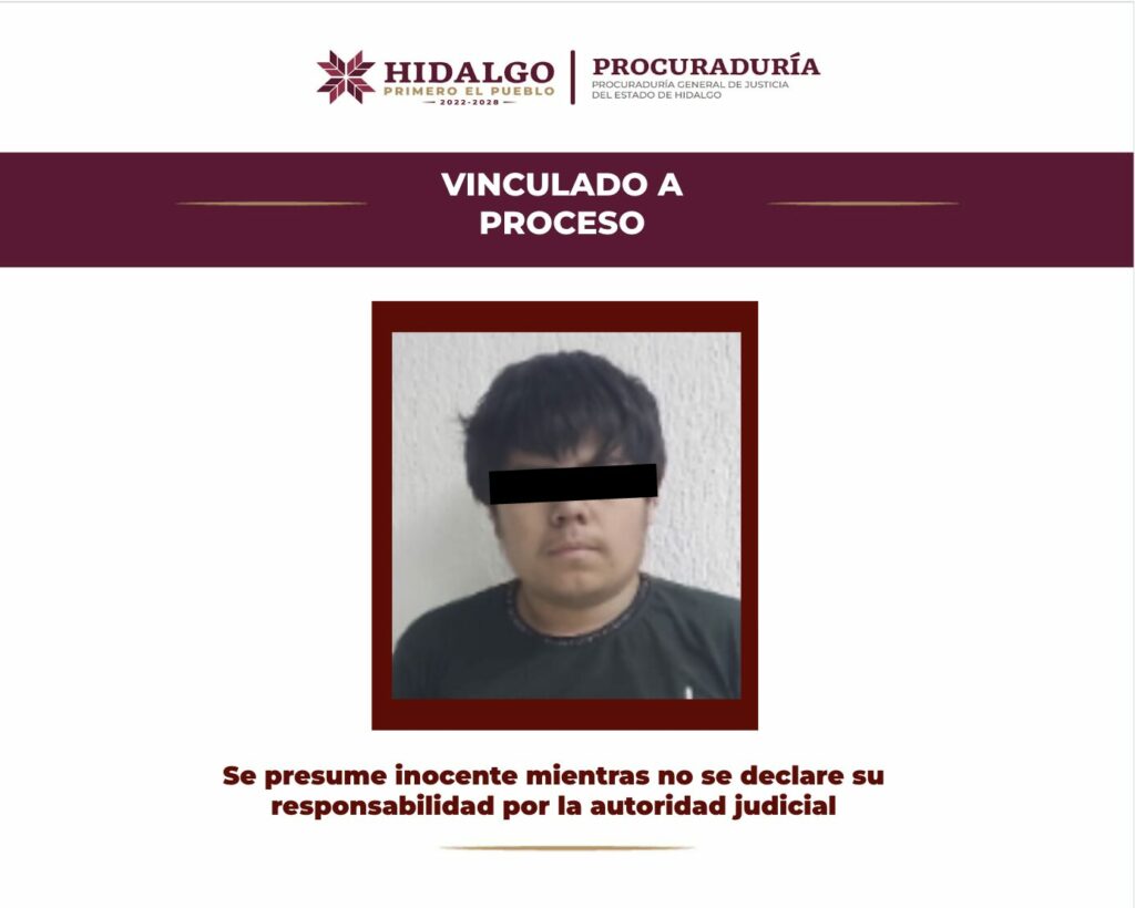 Vinculado a proceso por homicidio doloso y robo calificado