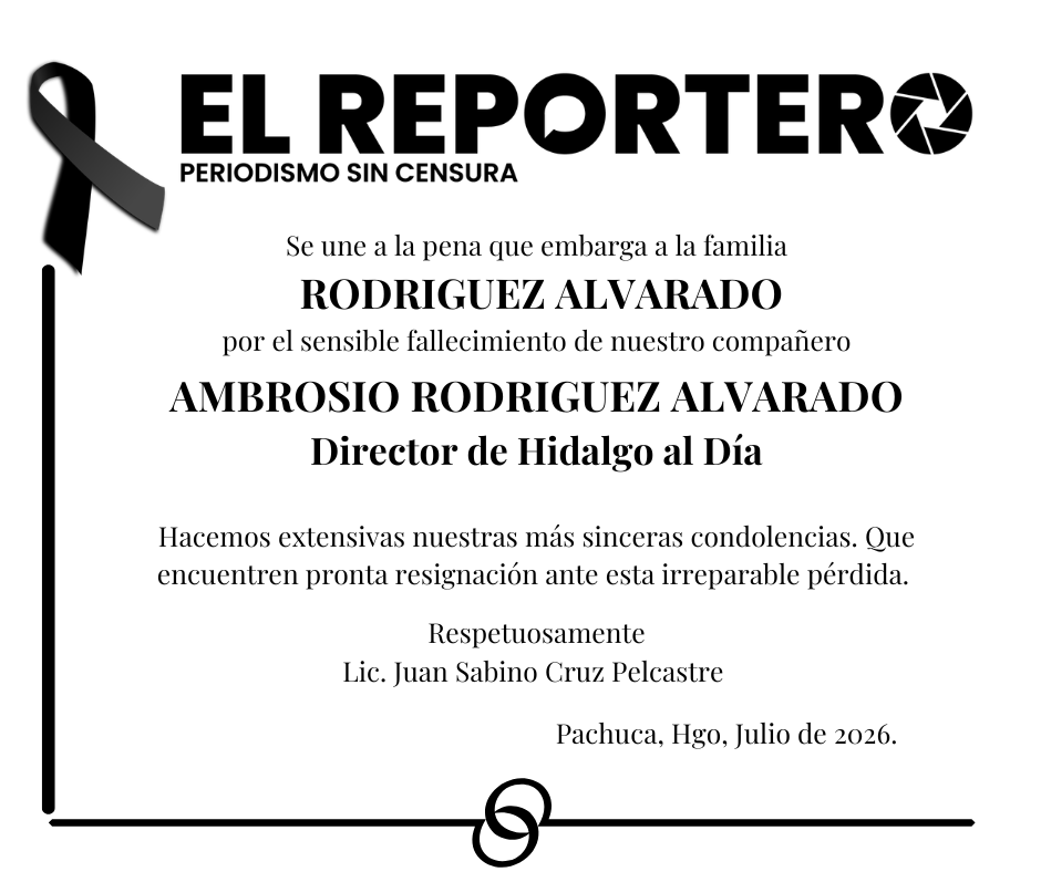 Con profundo pesar despedimos al periodista Ambrosio Rodríguez Alvarado