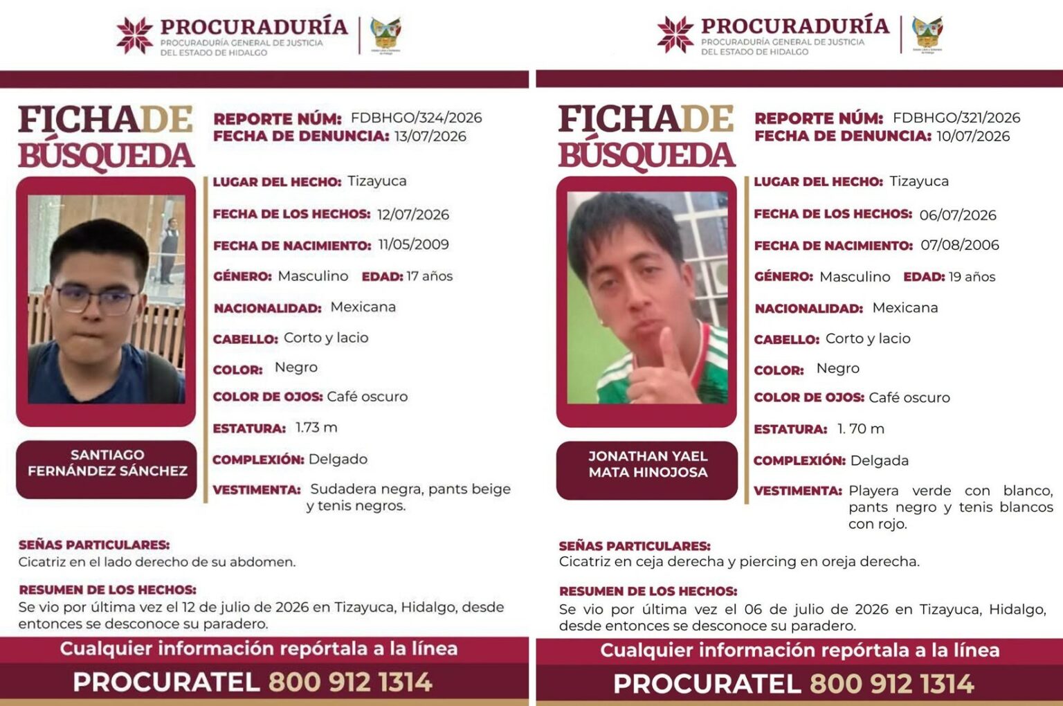 Comparte para que pronto regresen a sus hogares