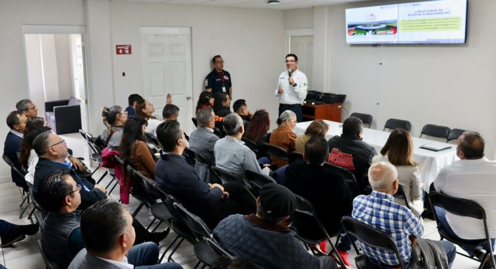 Imparte SSPH conferencia sobre prevención de delitos cibernéticos en Tula