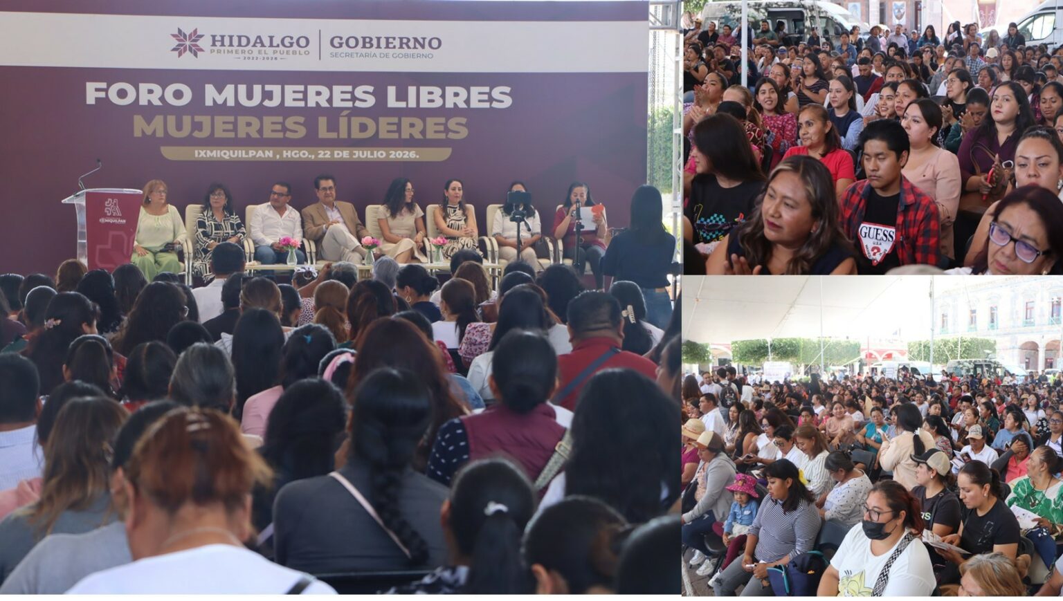 Foro “Mujeres Libres, Mujeres Líderes” fortalece el conocimiento y acceso a la justicia para las hidalguenses