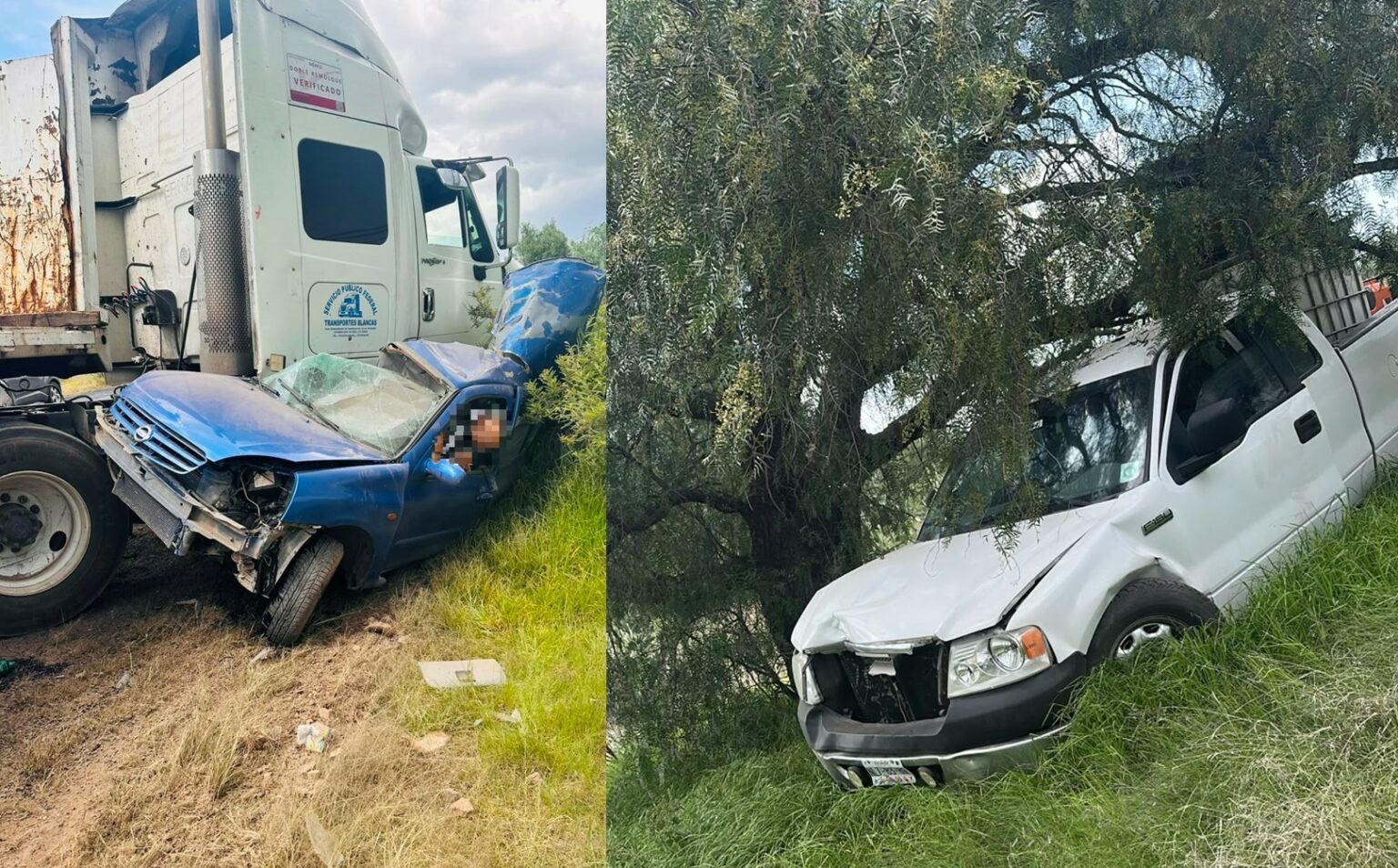 Trágico accidente en la carretera Ciudad Sahagún–Otumba deja cuatro personas fallecidas