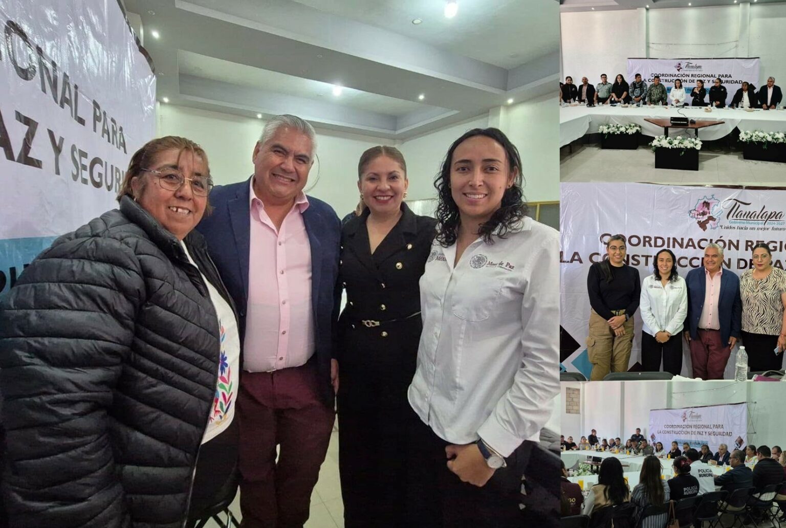 Reafirma Félix Ávila compromiso con la seguridad durante Mesa Regional para la Construcción de Paz
