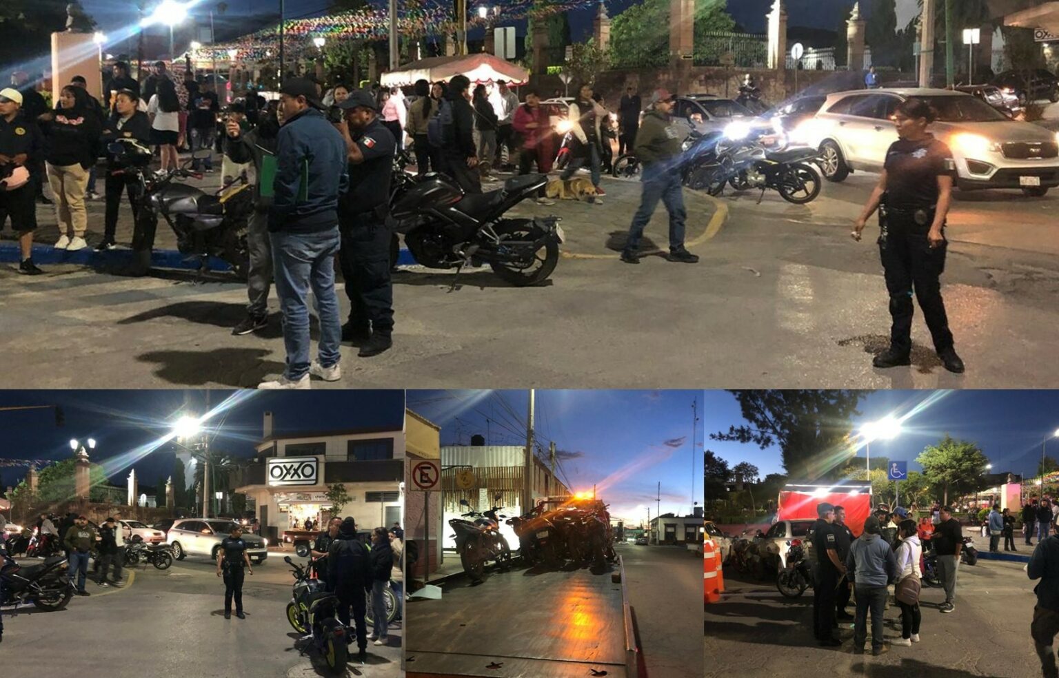 Noche de operativo de seguridad en Apan