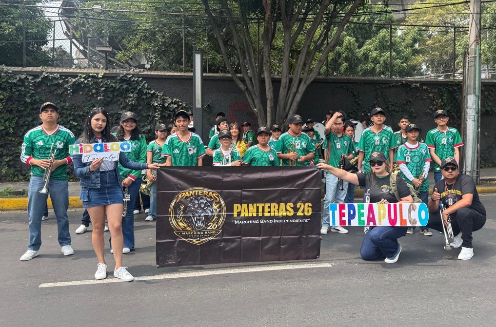 Hidalguenses en el previo del partido México Inglaterra