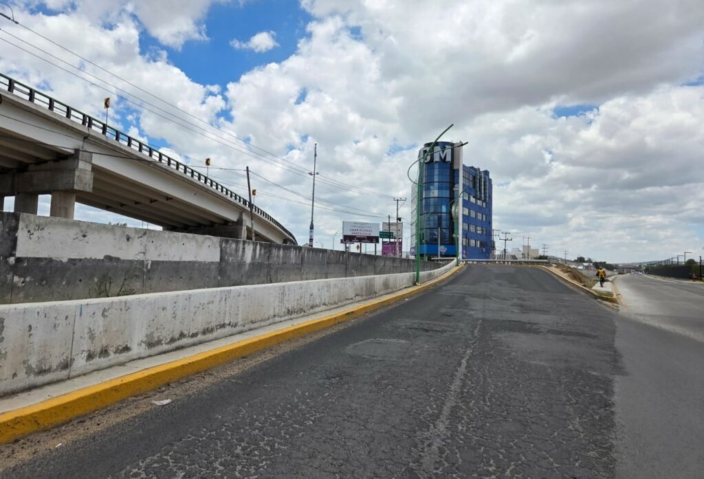 Inicia SIPDUS sustitución de pavimento por concreto hidráulico en el bulevar Felipe Ángeles