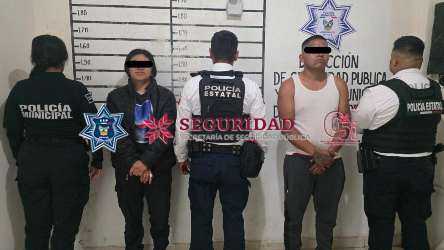 Asegura SSPH asegura a personas por agresión con arma de fuego