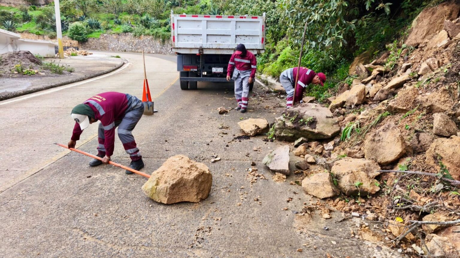 SIPDUS brinda atención inmediata ante derrumbes